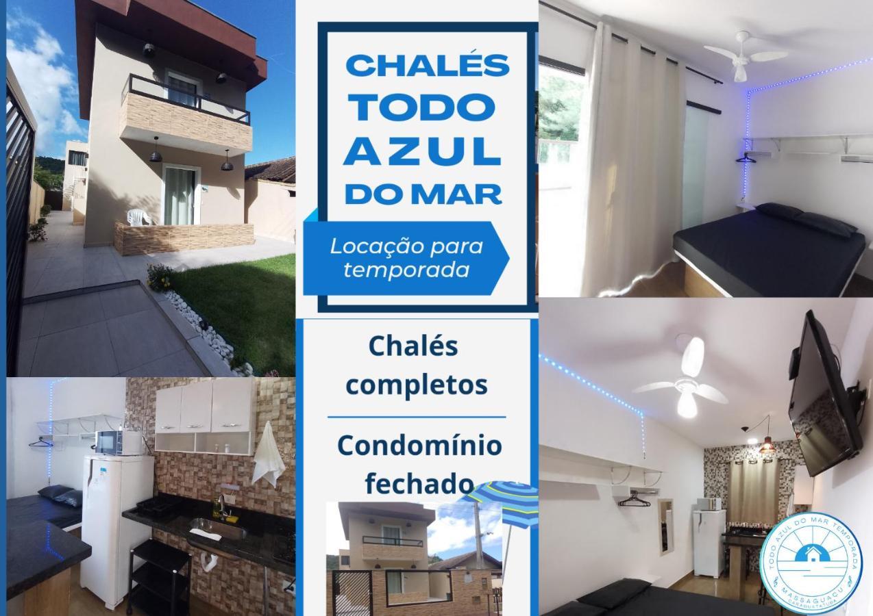 Chales Todo Azul Do Mar-Condominio! Caraguatatuba Buitenkant foto